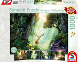 Deer In The Forest - Georgia Fellenberg | Schmidt | 1000 Pieces | Jigsaw Puzzle - Puzzles +