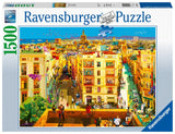 Dining in Valencia | Ravensburger | 1500 Pieces | Jigsaw Puzzle - Puzzles +