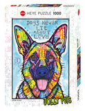 Dogs Never Lie - Jolly Pets | Dean Russo | Heye | 1000 Pieces | Jigsaw Puzzle - Puzzles +