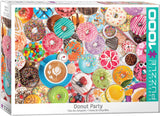 Donut Party - Sweet Rainbow & Party | Eurographics | 1000 Pieces | Jigsaw Puzzle - Puzzles +