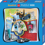 Dotted Cow - Cool Cattle | Fredi Gertsch | Heye | 1000 Pieces | Jigsaw Puzzle - Puzzles +