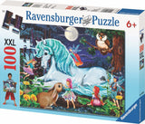 Enchanted Forest | Ravensburger | 100 XXL Pieces | Jigsaw Puzzle - Puzzles +