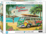 Endless Summer - American Car Classics | Eurographics | 1000 Pieces | Jigsaw Puzzle - Puzzles +