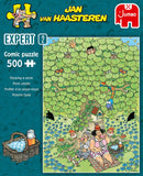 Enjoying A Picnic | Expert 2 | Jan van Haasteren | Jumbo | 500 Pieces | Jigsaw Puzzle - Puzzles +