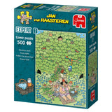 Enjoying A Picnic | Expert 2 | Jan van Haasteren | Jumbo | 500 Pieces | Jigsaw Puzzle - Puzzles +