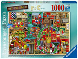 F & G - Awesome Alphabet | Colin Thompson | Ravensburger | 1000 Pieces | Jigsaw Puzzle - Puzzles +