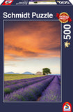 Field Of Lavender | Schmidt | 500 Pieces | Jigsaw Puzzle - Puzzles +