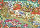 Floral Mushroom Houses - Hanna Karlzon | Ravensburger | 1000 Pieces | Jigsaw Puzzle - Puzzles +