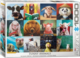 Funny Animals - Lucia Heffernan | Eurographics | 1000 Pieces | Jigsaw Puzzle - Puzzles +