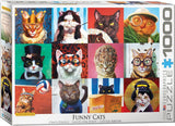 Funny Cats - Lucia Heffernan | Eurographics | 1000 Pieces | Jigsaw Puzzle - Puzzles +