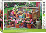 Garden Bench | Eurographics | 1000 Pieces | Jigsaw Puzzle - Puzzles +