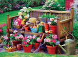 Garden Bench | Eurographics | 1000 Pieces | Jigsaw Puzzle - Puzzles +