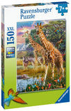 Giraffes in Africa | Ravensburger | 150 XXL Pieces | Jigsaw Puzzle - Puzzles +