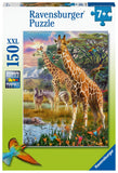 Giraffes in Africa | Ravensburger | 150 XXL Pieces | Jigsaw Puzzle - Puzzles +
