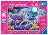 Glitter Unicorn - Glitter | Ravensburger | 100 XXL Pieces | Jigsaw Puzzle - Puzzles +