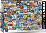Globetrotter - World | Eurographics | 2000 Pieces | Jigsaw Puzzle - Puzzles +