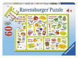 Good Food! | Ravensburger | 60 Pieces | Jigsaw Puzzle - Puzzles +