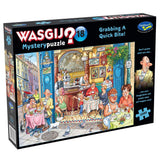 Grabbing A Quick Bite! - Mystery No.18 | Wasgij? | Holdson | 1000 Pieces | Jigsaw Puzzle - Puzzles +