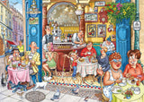 Grabbing A Quick Bite! - Mystery No.18 | Wasgij? | Holdson | 1000 Pieces | Jigsaw Puzzle - Puzzles +
