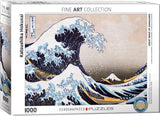 Great Wave Off Kanagawa - Katsushika Hokusai | Fine Art Collection | Eurographics | 1000 Pieces | Jigsaw Puzzle - Puzzles +
