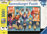 Gru and the Minions | Ravensburger | 100 XXL Pieces | Jigsaw Puzzle - Puzzles +