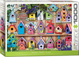 Home Tweet Home - Birdhouses | Eurographics | 1000 Pieces | Jigsaw Puzzle - Puzzles +