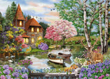 House On The Lake | Schmidt | 1000 Pieces | Jigsaw Puzzle - Puzzles +
