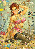 Insta Girl's Life - Marino Degano | Heye | 1000 Pieces | Jigsaw Puzzle - Puzzles +