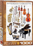 Instruments of the Orchestra | Eurographics | 1000 Pieces | Jigsaw Puzzle - Puzzles +