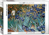Irises - Vincent Van Gogh | Fine Art Collection | Eurographics | 1000 Pieces | Jigsaw Puzzle - Puzzles +