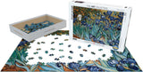 Irises - Vincent Van Gogh | Fine Art Collection | Eurographics | 1000 Pieces | Jigsaw Puzzle - Puzzles +