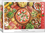 Italian Table - Flavours Of The World | Eurographics | 1000 Pieces | Jigsaw Puzzle - Puzzles +