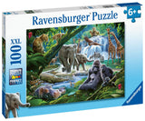 Jungle Animals | Ravensburger | 100 XXL Pieces | Jigsaw Puzzle - Puzzles +