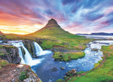 Kirkjufell Mountain - Iceland | HDR Photography | Eurographics | 1000 Pieces | Jigsaw Puzzle - Puzzles +
