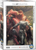 La Belle Dame sans Merci - Sir Frank Bernard Dicksee | Fine Art Collection | Eurographics | 1000 Pieces | Jigsaw Puzzle - Puzzles +