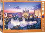 Las Vegas Strip - Eugene Lushpin | Artist Series | Eurographics | 1000 Pieces | Jigsaw Puzzle - Puzzles +