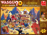 Late Booking! - Original No.5 | Wasgij? Retro | Jumbo | 1000 Pieces | Jigsaw Puzzle - Puzzles +