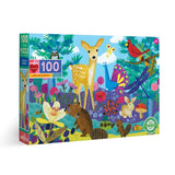 Life on Earth - Melissa Sweet | Eeboo | 100 Pieces | Jigsaw Puzzle - Puzzles +