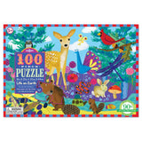 Life on Earth - Melissa Sweet | Eeboo | 100 Pieces | Jigsaw Puzzle - Puzzles +