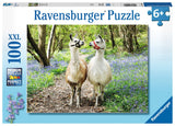 Llama Love | Ravensburger | 100 XXL Pieces | Jigsaw Puzzle - Puzzles +