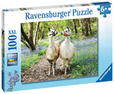 Llama Love | Ravensburger | 100 XXL Pieces | Jigsaw Puzzle - Puzzles +