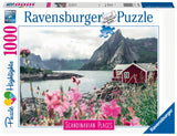 Lofoten - Norway | Scandinavian Places | Ravensburger | 1000 Pieces | Jigsaw Puzzle - Puzzles +