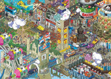 London Quest - Pixorama | eBoy | Heye | 1000 Pieces | Jigsaw Puzzle - Puzzles +