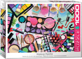 Makeup Palette - Sweet Rainbow & Party | Eurographics | 1000 Pieces | Jigsaw Puzzle - Puzzles +