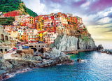 Manarola, Cinque Terre - Italy | HDR Photography | Eurographics | 1000 Pieces | Jigsaw Puzzle - Puzzles +