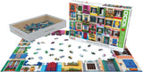 Mediterranean Windows - Colours of the World | Eurographics | 1000 Pieces | Jigsaw Puzzle - Puzzles +
