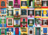Mediterranean Windows - Colours of the World | Eurographics | 1000 Pieces | Jigsaw Puzzle - Puzzles +