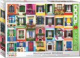Mediterranean Windows - Colours of the World | Eurographics | 1000 Pieces | Jigsaw Puzzle - Puzzles +