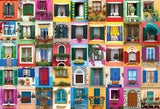 Mediterranean Windows | Eurographics | 2000 Pieces | Jigsaw Puzzle - Puzzles +