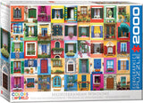 Mediterranean Windows | Eurographics | 2000 Pieces | Jigsaw Puzzle - Puzzles +
